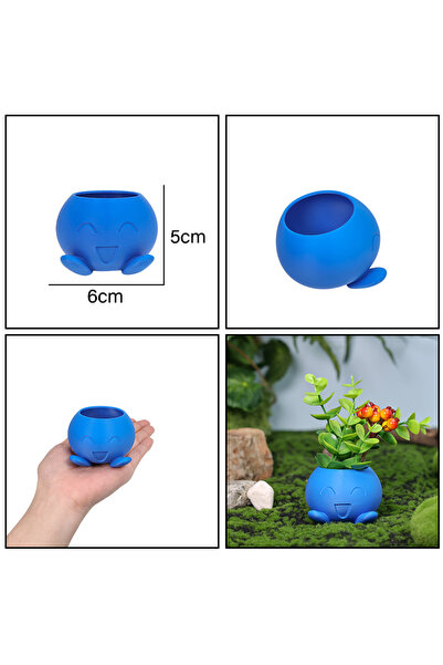 Choice DB-S Oddish Flowerpot Funny Inspired Flower Pot for Garden Decor Desk ...