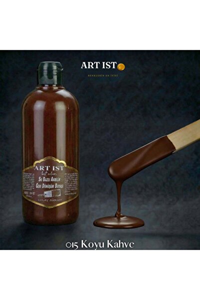 ART IST Geri Dönüşüm Boyaları 500ml - 015 KOYU KAHVE