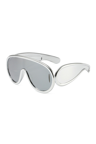Choice4 C3 Y2K Sports Punk Sunglasses Women Men One-Piece Sun Glasses for Lad...