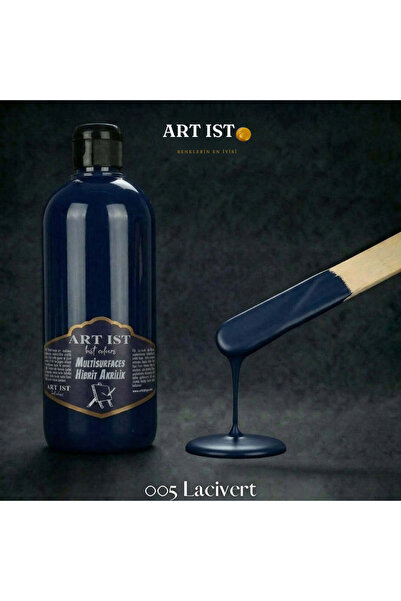 ART IST Multisurfaces 500ml Su Bazlı Akrilik Boya - 005 LACİVERT