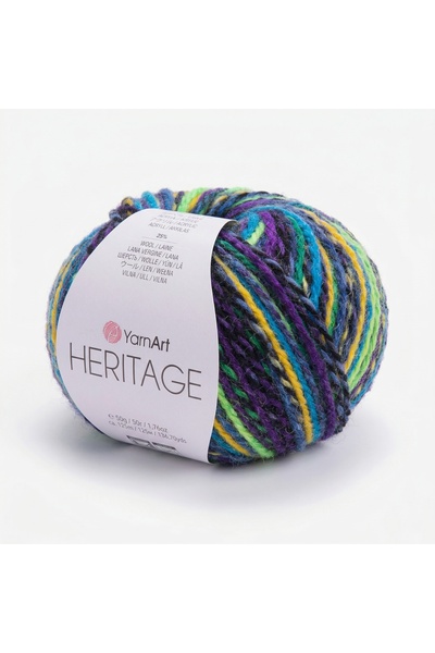 Yarnart Herıtage - Marbled Hand Knitting Yarn Marbled-334