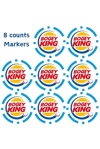 Choice 8 counts Golf Ball Marker Poker Chips ,Great Golf Accessories for Men ...