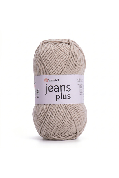 Yarnart Jeans Plus - Hand Knitted Yarn Milky Brown-87