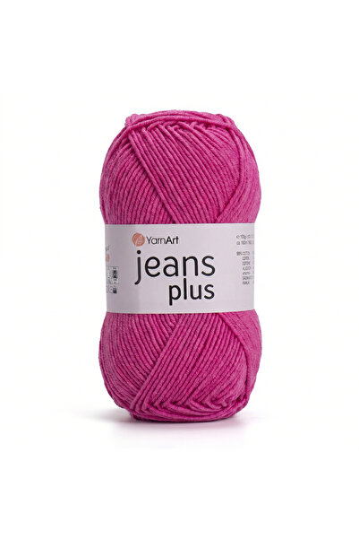 Yarnart Jeans Plus - Χειροποίητο Πλεκτό Σχοινί Φούξια-42