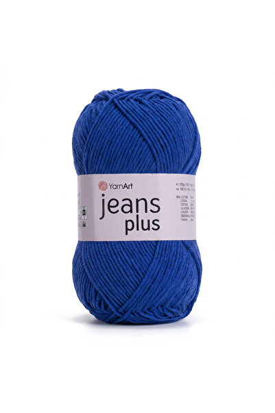 Yarnart Jeans Plus - Hand Knitted Thread Cobalt Blue-47