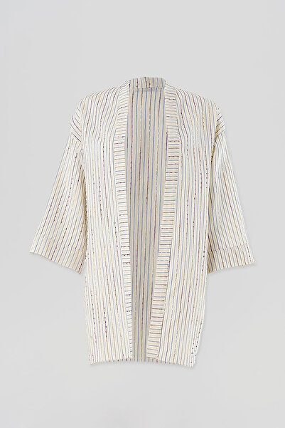 KYR Gray Kimono Blue