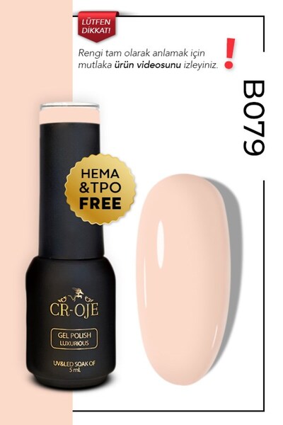 CROJE KALICI OJE Kalıcı Oje B079 - (5 ml)