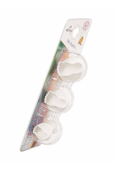 pratikpastacılık Mini 3-Piece Printing Set for Sugar Paste-Cookie-Ceramic Pri...