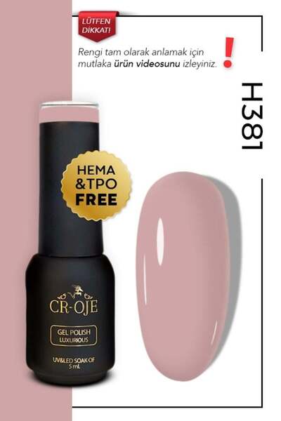 CROJE KALICI OJE H381 - Nude ( 5 ml)