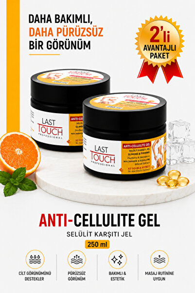 LAST TOUCH 2'li Paket Anti Selülit- Çatlak Karşıtı 250 Ml C Vitaminli