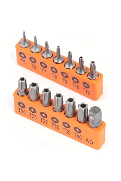 Choice 14Pack 13+1 Pcs Torx Bit Set, S2 Alloy Steel Bit Set with Magnetic Tip...