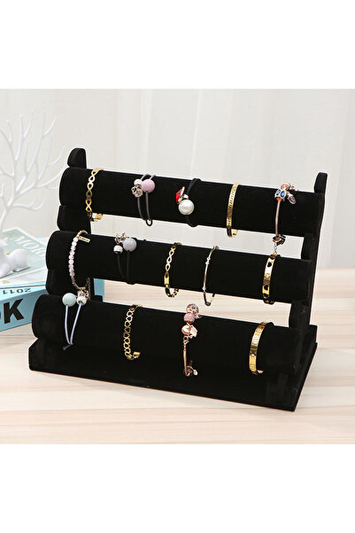 Choice Blue Velvet Bracelet Display Rack, Jewelry Rack, Bracelet, Watch Stora...