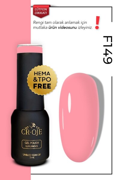 CROJE KALICI OJE F149 - Pembe (5 ml)