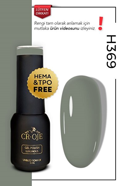 CROJE KALICI OJE H369 - Yeşilimsi Gri (5 ml)