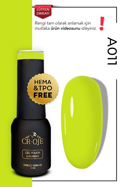 CROJE KALICI OJE A011 -Sarı (5 ml)