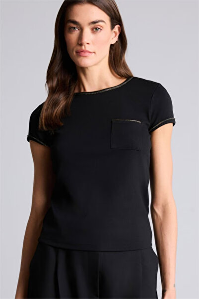 DeFacto Slim Fit Crew Neck Ribbed Short Sleeve T-Shirt G9548Ax26Sp