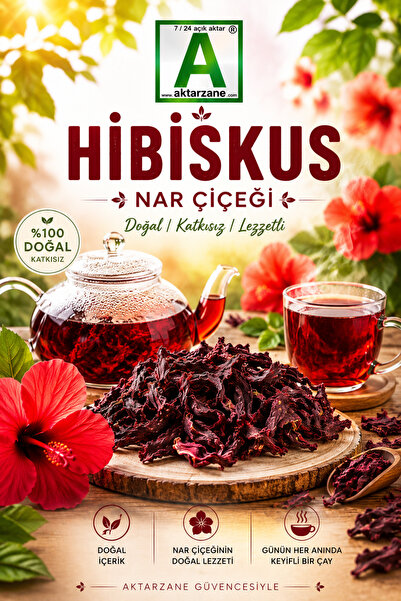 Aktarzane Hibiskus Mekke Gülü 500 gr.