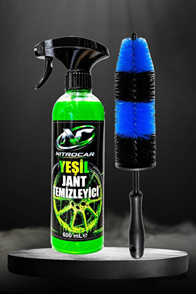 Nitrocar Jant Temizlik Sıvısı 600 ML + Jant Fırçası 45 Cm