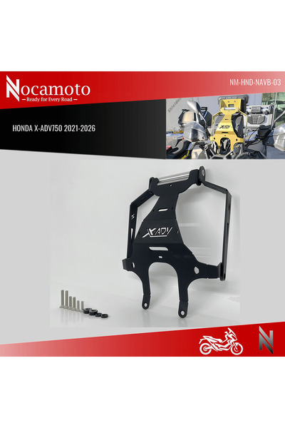 Nocamoto HONDA X-ADV750 Carplay, GPS, Telefon Navigasyon Tutucu, Bar Braket