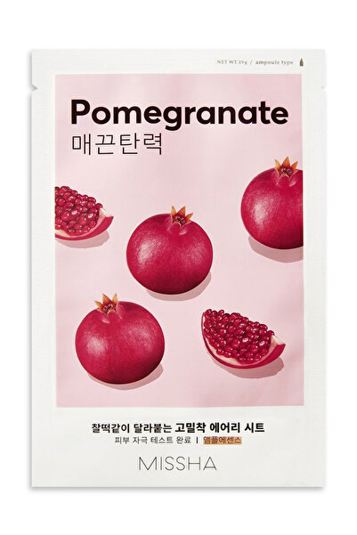 Missha Nar Özlü Yaşlanma Karşıtı Bakım Sunan Yaprak Maske Airy Fit Sheet Mask...