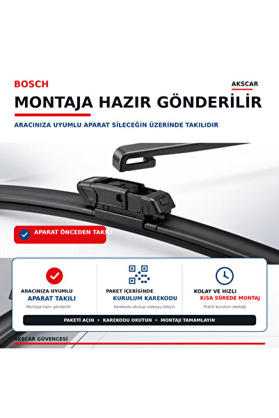 Bosch AeroEco Silecek Seti TOGG T10F Uyumlu (Ön Takım)