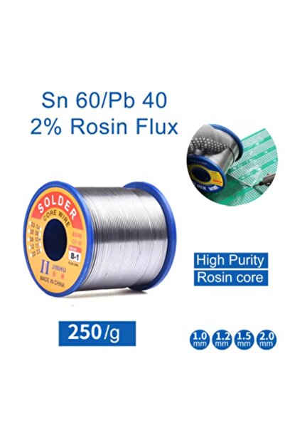Choice6 1pc 2.0mm High Quality 250g Rosin Core Low-temperature Soldering Wire...