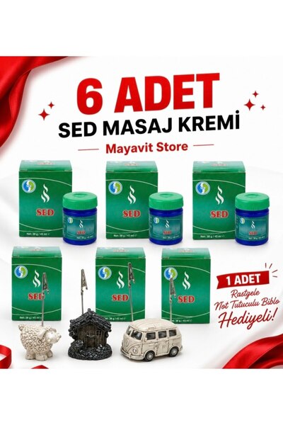 SED Masaj Kremi 6 Adet Set krem 38 gr / 45 ml Viks Ferahlatıcı-Mayavit Store ...