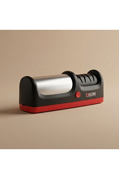 Edison Electric Knife Sharpener, 2 Steps, 11 Watt - Black
