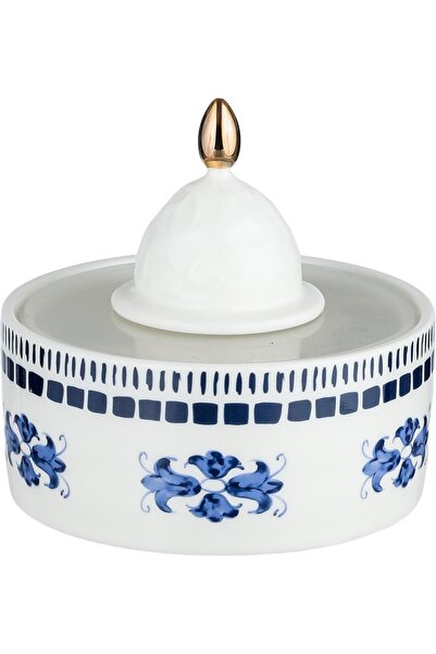 Alsaif Gallery Al Saif Gallery Porcelain Dessert Box, Floral Pattern, Acrylic...