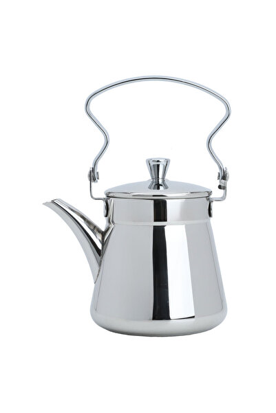 Alsaif Gallery Al Saif Gallery Steel Teapot, 0.7 Liter - Silver