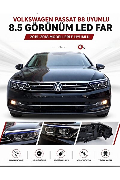 SY Passat b8 uyumlu b8.5 far passat 2014-2018 uyumlu elegance far