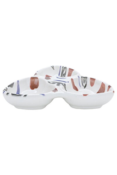 Alsaif Gallery Al Saif Gallery Porcelain Serving Plate, 16X16X4 Cm, 3 Boxes -...