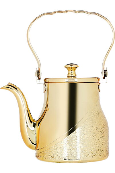 Alsaif Gallery Al Saif Gallery Steel Jug, 1.2 Liter - Gold