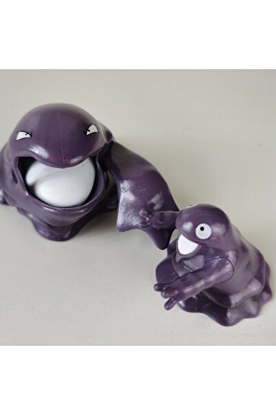 Choice1 Bandai no box 2PCS Poemon Muk Anime Figure 4cm Grimer Statue Cartoon ...