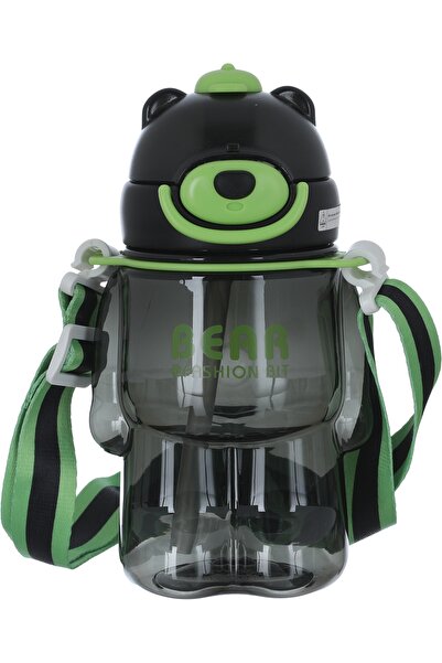 Alsaif Gallery Al Saif Gallery Plastic Water Bottle for Children, 800 ml - Black