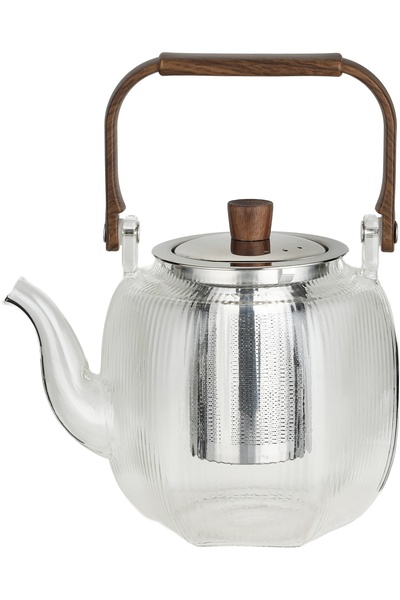Alsaif Gallery Tea Pot with Stainless Steel Strainer