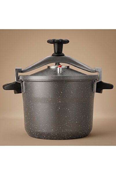 Alsaif Gallery Al Saif Gallery Granite Alasuf Pressure Cooker, 8L - Grey