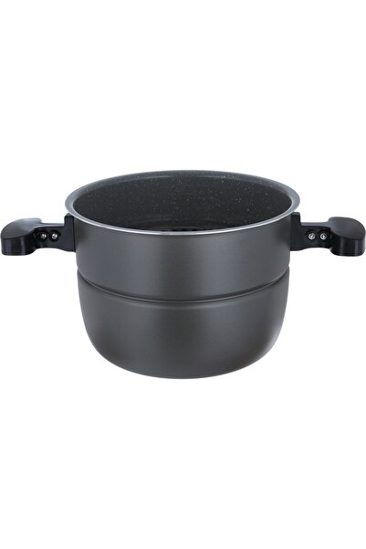 Edison Pressure Cooker Granite Inner Pot, 4 Liters - Black