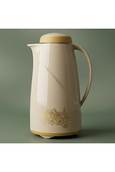 Alsaif Gallery Helios German Thermos Beige Rose Pattern 1 Liter