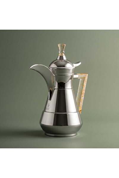 Alsaif Gallery Suleiman 2 Thermos, 1 liter, inner glass container, outer stai...
