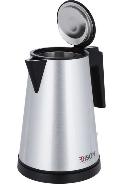 Edison Kettle, 1.2 Liter, 1200 Watt - Silver