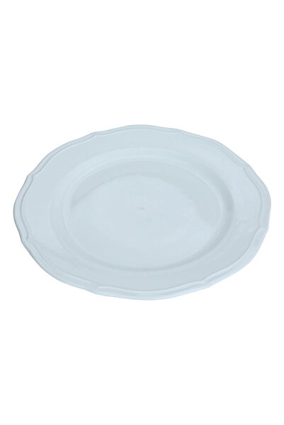 Alsaif Gallery Al Saif Gallery porcelain serving plate, 10.5 inches, flat rou...