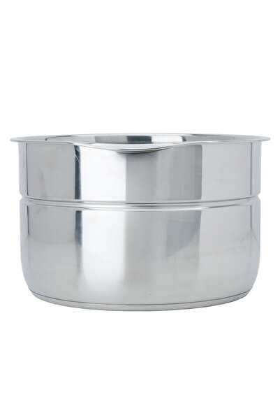Edison pressure cooker stainless steel inner pot, 10 liters - silver