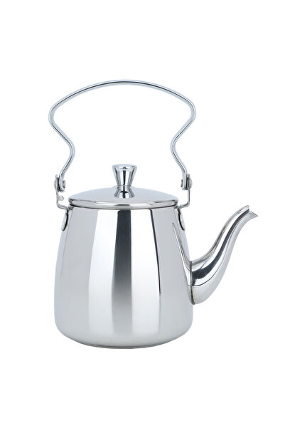 Alsaif Gallery Al Saif Gallery Steel Handle Teapot, 1.4 litre - Silver