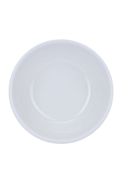 Alsaif Gallery Al Saif Gallery Melamine Serving Bowl, 4.2 inches, deep round - white