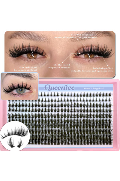 Choice رموش صناعية طراز F-Fairy lash c، رموش مانغا، رموش أنمي خفيفة، وصلات رم...