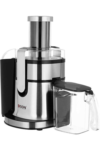 Edison عصارة JB-80BF، 800 واط، 8×1، 1.5 لتر، 5 سرعات - فضي