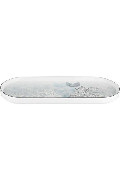 Alsaif Gallery Al Saif Gallery Porcelain Dessert Serving Dish, Floral Pattern...