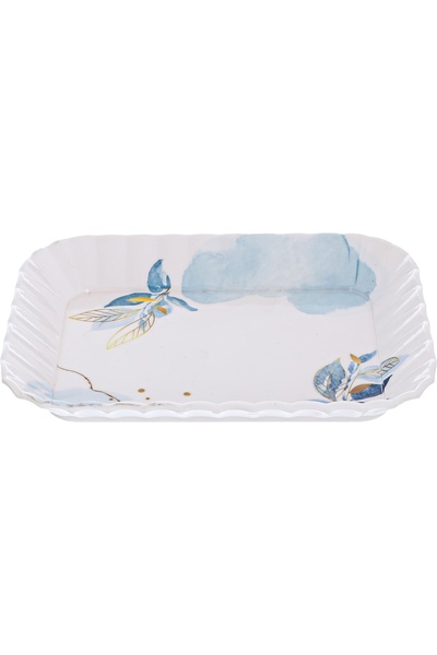 Alsaif Gallery Al Saif Gallery plastic serving tray, 17 x 13 x 2 cm, rectangl...