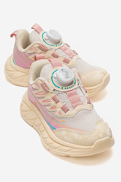Marco Kids Marcokids Pantofi sport casual pentru copii, unisex, bej roz